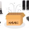 Delta 2 FDS komplekts - FAAC 740 bīdāmajiem vārtiem 500 kg