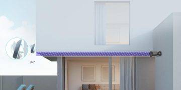 Беспроводная IP-камера Ezviz BC1c 4K 8MPx с солнечной панелью