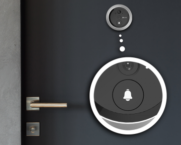 EZVIZ CS-DP2C viedā video durvju actiņa ar 64GB microSD karti EZVIZ CS-DP2C viedā video durvju actiņa ar 64GB microSD karti