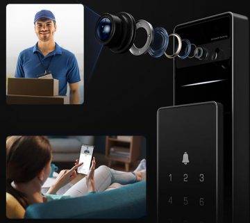 Ezviz DL50FVS viedā sejas atpazīšanas slēdzene Ezviz DL50FVS viedā sejas atpazīšanas slēdzene