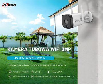 Dahua IPC-HFW1339DTK1-SAW-IL-0280B IP kamera