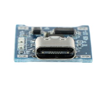 LI-ION AKUMULATORU UZLĀDES MODULIS CHAR-4056-18650/USB-C