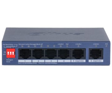 КОММУТАТОР POE CS4006-4ET2GT-36 4-ПОРТОВЫЙ DAHUA