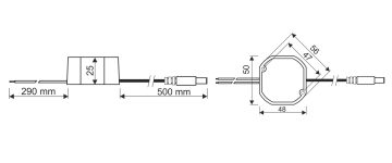 TOITEINVERTER DCDCH-12V1A-SD PULSAR