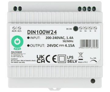 Адаптер переключающего устройства DIN100W24 поз.