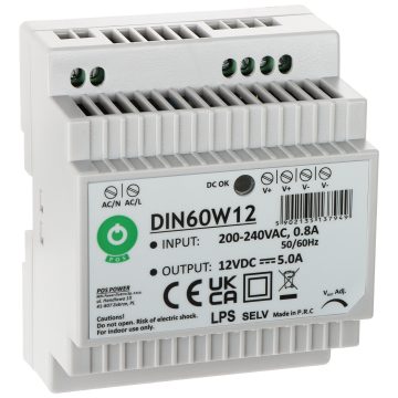 LÜLITI ADAPTER DIN60W12 POS LÜLITI ADAPTER DIN60W12 POS