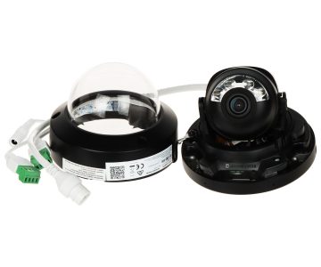 IP PRETVANDĀLISMA KAMERA DS-2CD2183G2-LIS2U(2.8MM)(BLACK)/PL Smart Hybrid Light AcuSense - 8.3&nbsp;Mpx 4K UHD Hikvision