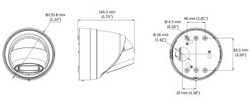 IP PRETVANDĀLISMA KAMERA DS-2CD2H66G2-IZS(2.8-12MM)(C)/PL DarkFighter AcuSense - 6 Mpx 2.8 ... 12 mm - MOTOZOOM Hikvision IP PRETVANDĀLISMA KAMERA DS-2CD2H66G2-IZS(2.8-12MM)(C)/PL DarkFighter AcuSense - 6 Mpx 2.8 ... 12 mm - MOTOZOOM Hikvision