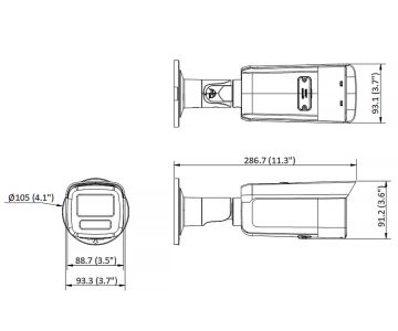 IP KAMERA DS-2CD2T46G2H-2I(2.8MM)(EF)/PL AcuSense - 4&nbsp;Mpx Hikvision