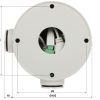 IP HIBRĪDA TERMOKAMERA DS-2TD2628-3/QA 3.6 mm - 720p, 4.3 mm - 4 Mpx Hikvision IP HIBRĪDA TERMOKAMERA DS-2TD2628-3/QA 3.6 mm - 720p, 4.3 mm - 4 Mpx Hikvision