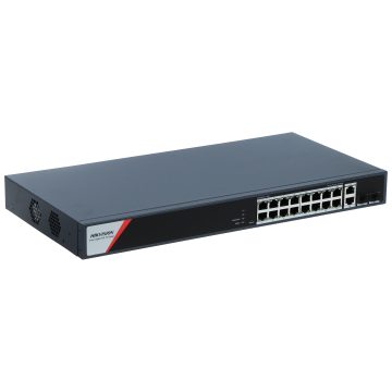 SWITCH POE DS-3E1520HP-SI-16P2T2F 16-PORTU SFP HikvisionSWITCH POE DS-3E1520HP-SI-16P2T2F 16-PORTU SFP Hikvision