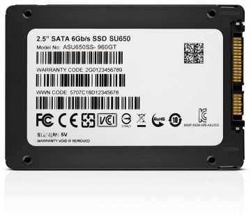 ADATA Ultimate SU650 960G 2.5 S3 3D SSD