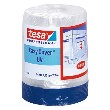 PROTECTIVE FILM WITH TAPE EASY-COVER/UV/14X550 TESAPROTECTIVE FILM WITH TAPE EASY-COVER/UV/14X550 TESA