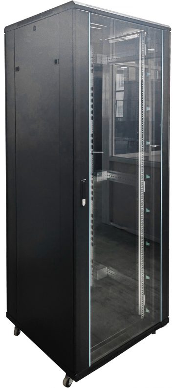 Напольный шкаф EPRADO-R19-42U/800X800FW-синий
