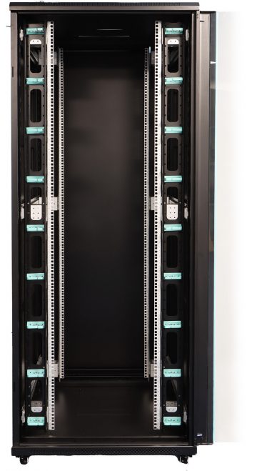 Напольный шкаф EPRADO-R19-42U/800X800FW-синий