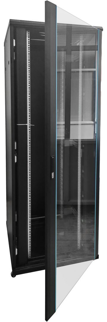 Напольный шкаф EPRADO-R19-42U/800X800FW-синий