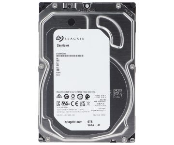 VDIGITĀLĀ VIDEOIERAKSTĪTĀJA DISKS HDD-ST6000VX008 6TB 24/7 SkyHawk SEAGATE