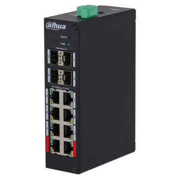 SWITCH POE HS4412-8ET-120 8-PORTU + 4 x SFP DAHUASWITCH POE HS4412-8ET-120 8-PORTU + 4 x SFP DAHUA