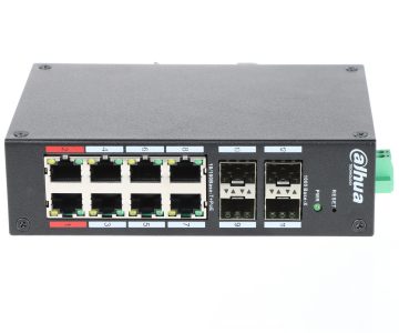 SWITCH POE HS4412-8ET-120 8-PORTU + 4 x SFP DAHUA