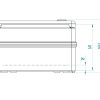 HERMĒTISKS KORPUSS INDUSTRIAL/252X352X142/SR2-TR/EPN 252 x 352 x 162 mm Elektro-Plast Nasielsk