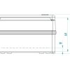 HERMĒTISKS KORPUSS INDUSTRIAL/252X352X142/SR2/EPN 252 x 352 x 162 mm Elektro-Plast Nasielsk