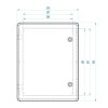 HERMĒTISKS KORPUSS INDUSTRIAL/356X456X162/SR3-TR/EPN 356 x 456 x 162 mm Elektro-Plast Nasielsk