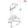 MOBILS MONITORA STIPRINĀJUMS MC-739 MACLEAN