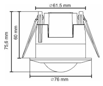 Потолочный датчик движения OR-CR-207 AC 230V ORNO