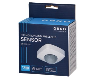 KUSTĪBAS DETEKTORS PIESTIPRINĀŠANAI PIE GRIESTIEM OR-CR-224 AC 230V ORNO