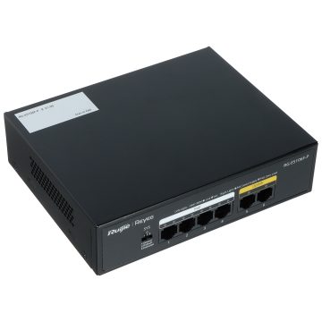 КОММУТАТОР POE RG-ES106F-P 4-ПОРТОВЫЙ REYEE КОММУТАТОР POE RG-ES106F-P 4-ПОРТОВЫЙ REYEE