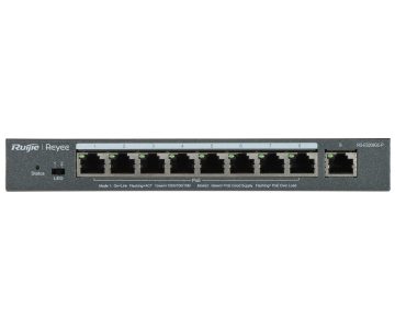 SWITCH POE RG-ES209GC-P 8-PORTU REYEE