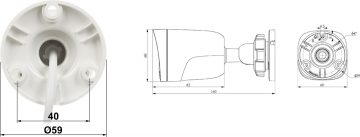 Характеристики IP-камеры Tiandy TC-C321N: I3/E/Y/2.8MM Analog Killer - 1080p 2.8 мм