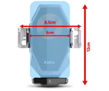 AUTOMAŠĪNAS TURĒTĀJS MOBILAJĀM IERĪCĒM XB-FX8-ELEGANCE STIPRINĀJUMS Xblitz AUTOMAŠĪNAS TURĒTĀJS MOBILAJĀM IERĪCĒM XB-FX8-ELEGANCE STIPRINĀJUMS Xblitz