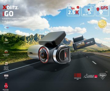 AUTOMAŠĪNAS SALONĀ UZSTĀDĀMS VIDEOREĢISTRATORS XB-IGO Xblitz