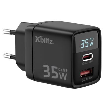 Сетевое зарядное устройство USB XB-XC1 GaN3 Xblitz Сетевое зарядное устройство USB XB-XC1 GaN3 Xblitz