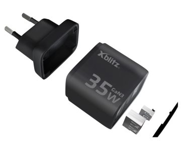 Сетевое зарядное устройство USB XB-XC1 GaN3 Xblitz Сетевое зарядное устройство USB XB-XC1 GaN3 Xblitz
