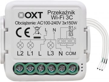 OXT mini releja modulis 4 WiFi ķēdēm TUYAOXT mini releja modulis 4 WiFi ķēdēm TUYA