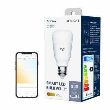 Умная лампочка Yeelight W3 E27 (регулируемая)