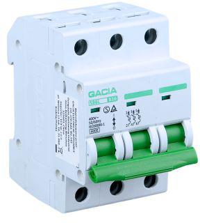 Slēdzislēdis, 6kA, B, 3 polu, 16A GACIA SB6L B 3P 16ASlēdzislēdis, 6kA, B, 3 polu, 16A GACIA SB6L B 3P 16A