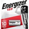 Батарейка CR123A Energizer (1 в блистерной упаковке) Батарейка CR123A Energizer (1 в блистерной упаковке)