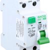 Дифференциальный выключатель с элементом защиты от перегрузки B16A, 30 мА, 1P+N тип AC GACIA SL6N 1P+N B16A 30MA, AC