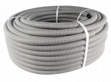 Гофрированная труба ПВХ 50 м, 320 Н, наружный размер = 20 / внутренний размер = 14, PAWBOL 6161A-50P Гофрированная труба ПВХ 50 м, 320 Н, наружный размер = 20 / внутренний размер = 14, PAWBOL 6161A-50P