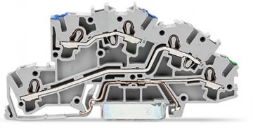 Соединитель WAGO 3-уровневый для рейки 4мм2 N/L/PE серый 2003-7646 TOPJOBS 50 шт. Соединитель WAGO 3-уровневый для рейки 4мм2 N/L/PE серый 2003-7646 TOPJOBS 50 шт.