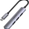 Unitek H1208B keskmezgla USB-C adapterid 1 * USB-A 5 Gbps, 3 * USB-A 2.0 Unitek H1208B keskmezgla USB-C adapterid 1 * USB-A 5 Gbps, 3 * USB-A 2.0