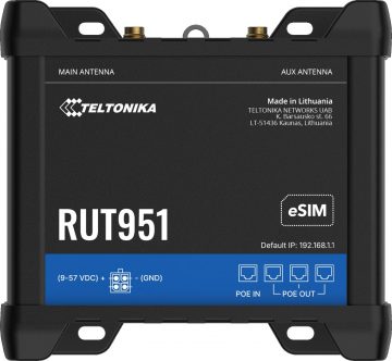 Teltonika RUT951 Промышленный маршрутизатор 4G/LTE (RUT951000000)Teltonika RUT951 Промышленный маршрутизатор 4G/LTE (RUT951000000)