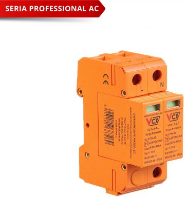 VCX professional class C 2P (T2) surge arrester