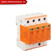 Pārsprieguma novadītājs B+C klase 4P (T1T2) 6kA VCX Professional