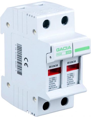 VCX Pro 2 polu drošinātāja pamatneVCX Pro 2 polu drošinātāja pamatne