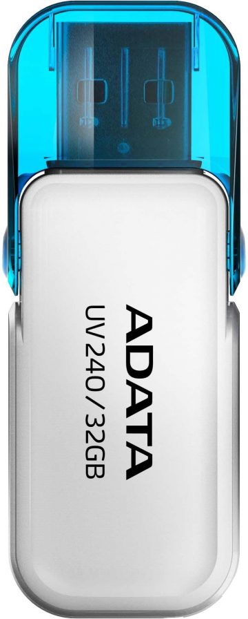 Флеш-накопитель USB Adata UV240 32 ГБ USB 2.0, белый Флеш-накопитель USB Adata UV240 32 ГБ USB 2.0, белый