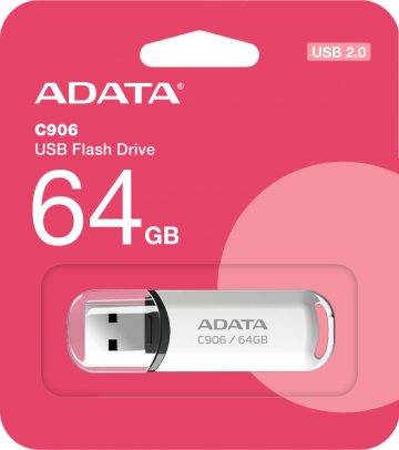 Adata Pendrive C906 64GB USB2.0 balta Adata Pendrive C906 64GB USB2.0 balta